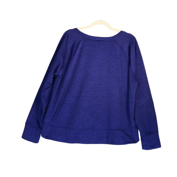 C9 Champion Sweatshirt Womans XXL Purple Fleece Lined Pullover Soft Boho - Picture 5 of 7